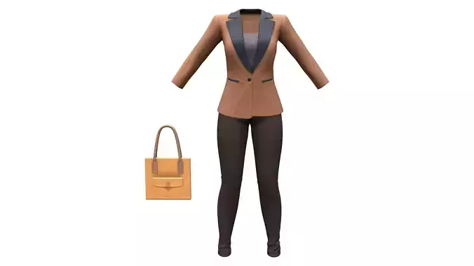 Jacket Pants Bag Formal Outfit