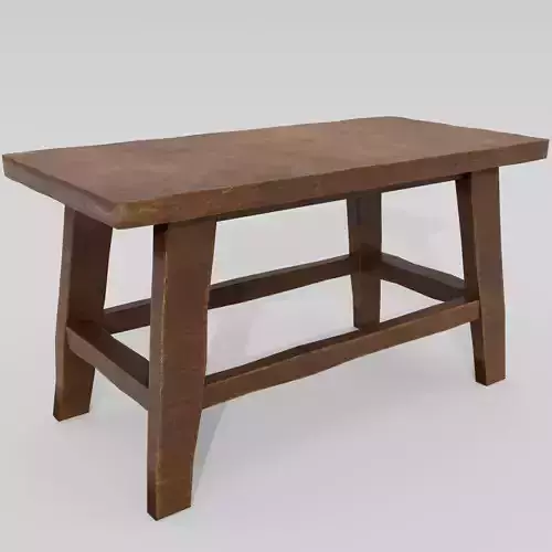 Wooden stool 05