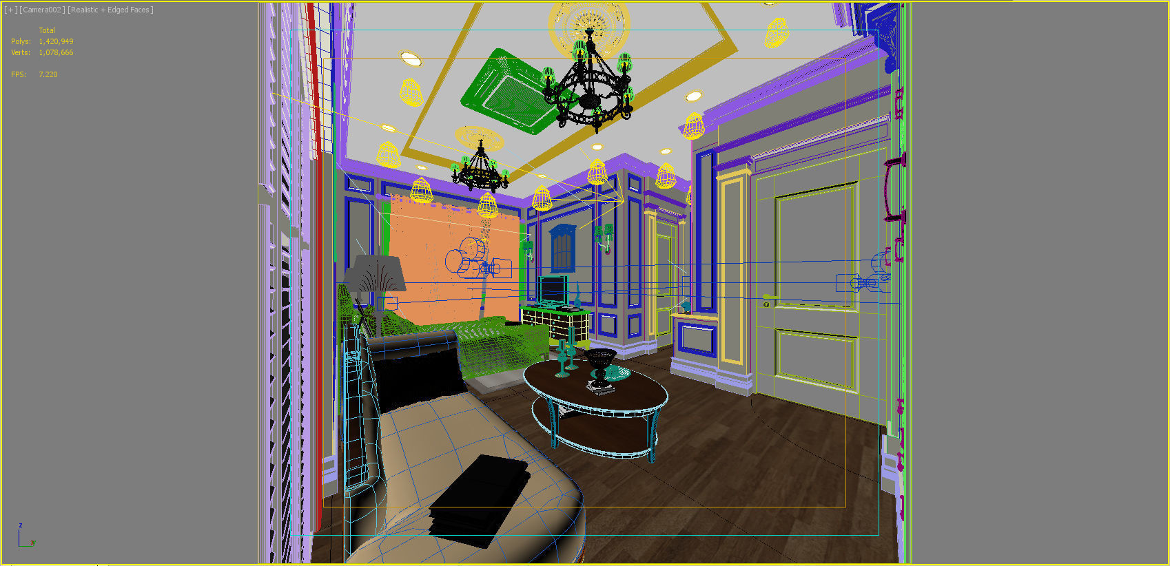 bedroom 15 3D model_7