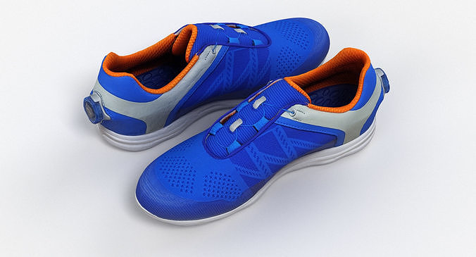 Slip-on Running Shoes 3D model