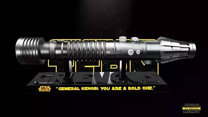 General Grievous Lightsaber - Tested and Ready for 3D printing 