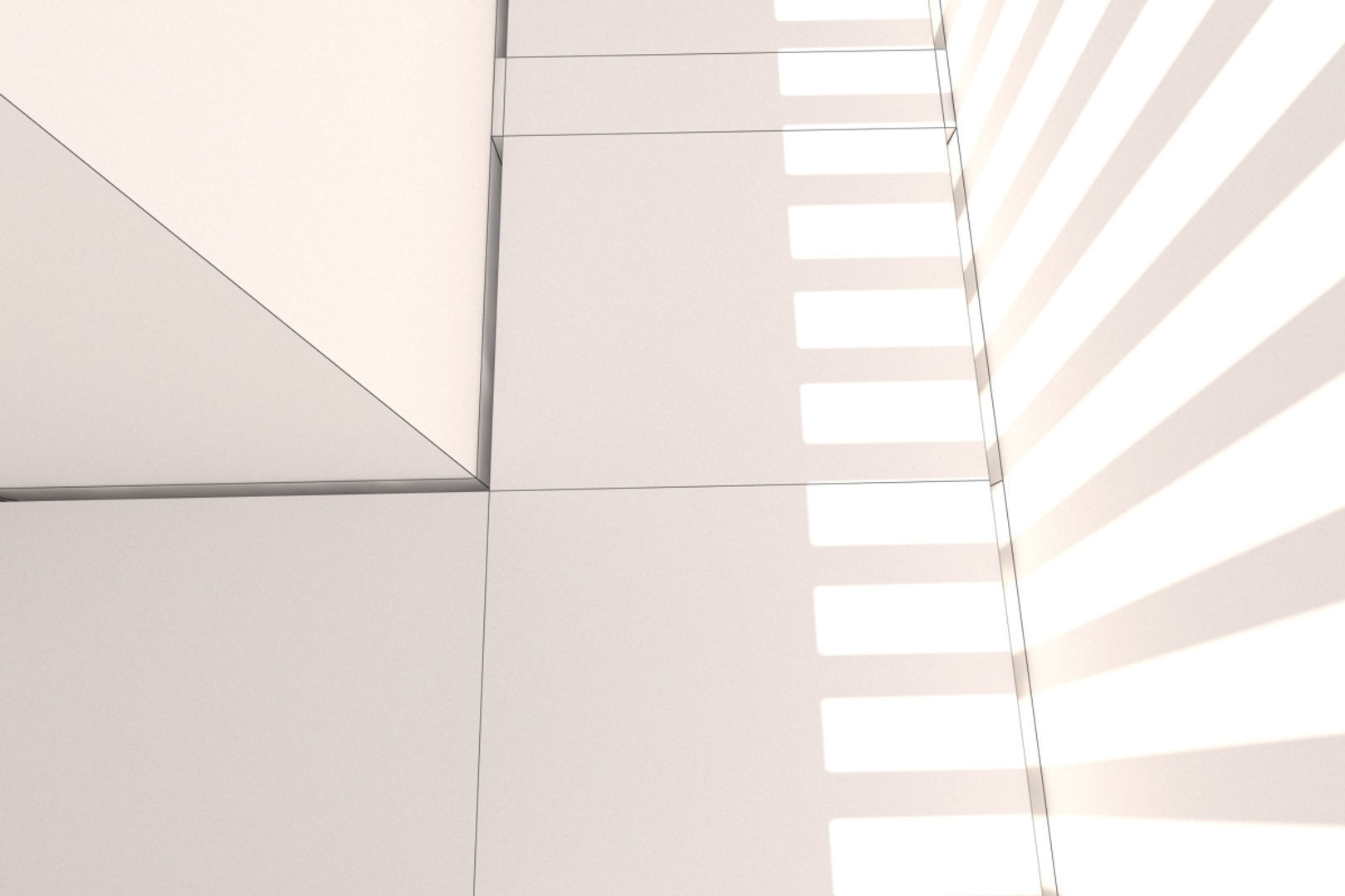 Minimalist Hallway 01 3D model_9