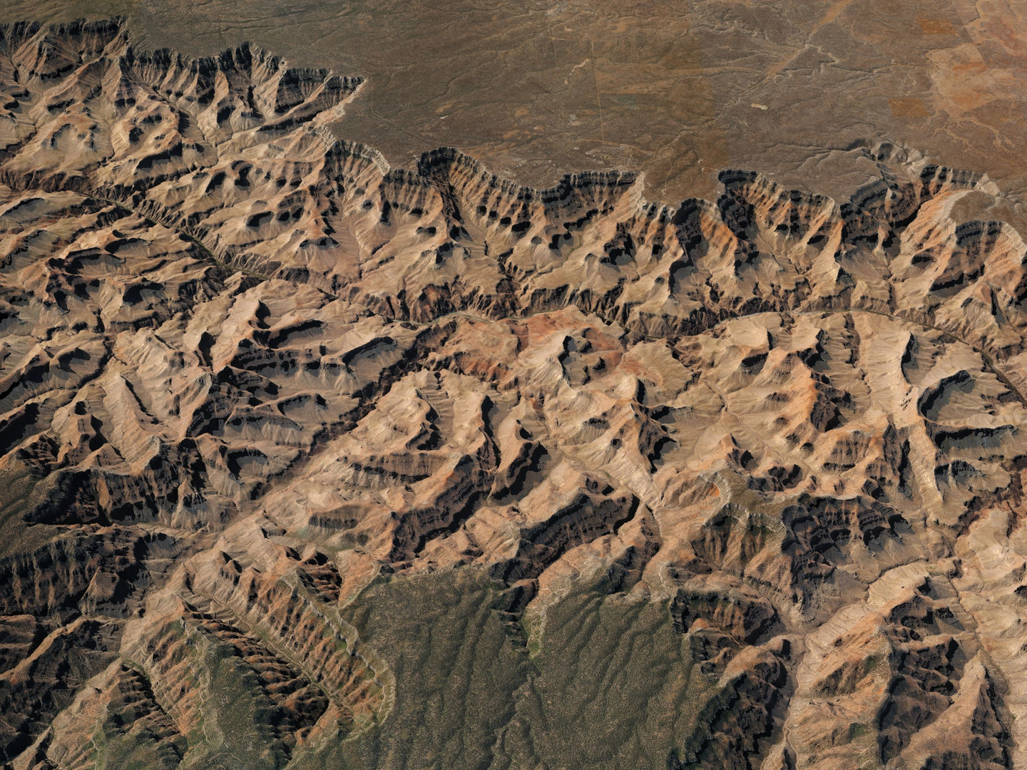 Grand Canyon Landscape 40x40km 3D model_16