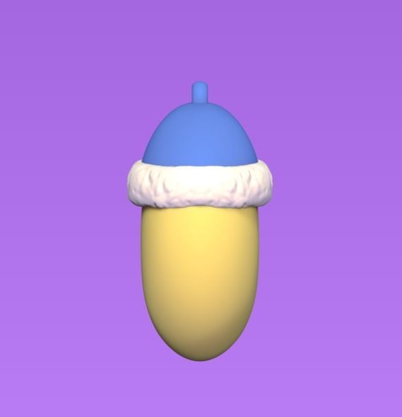 Cute Moon 3D print model_3