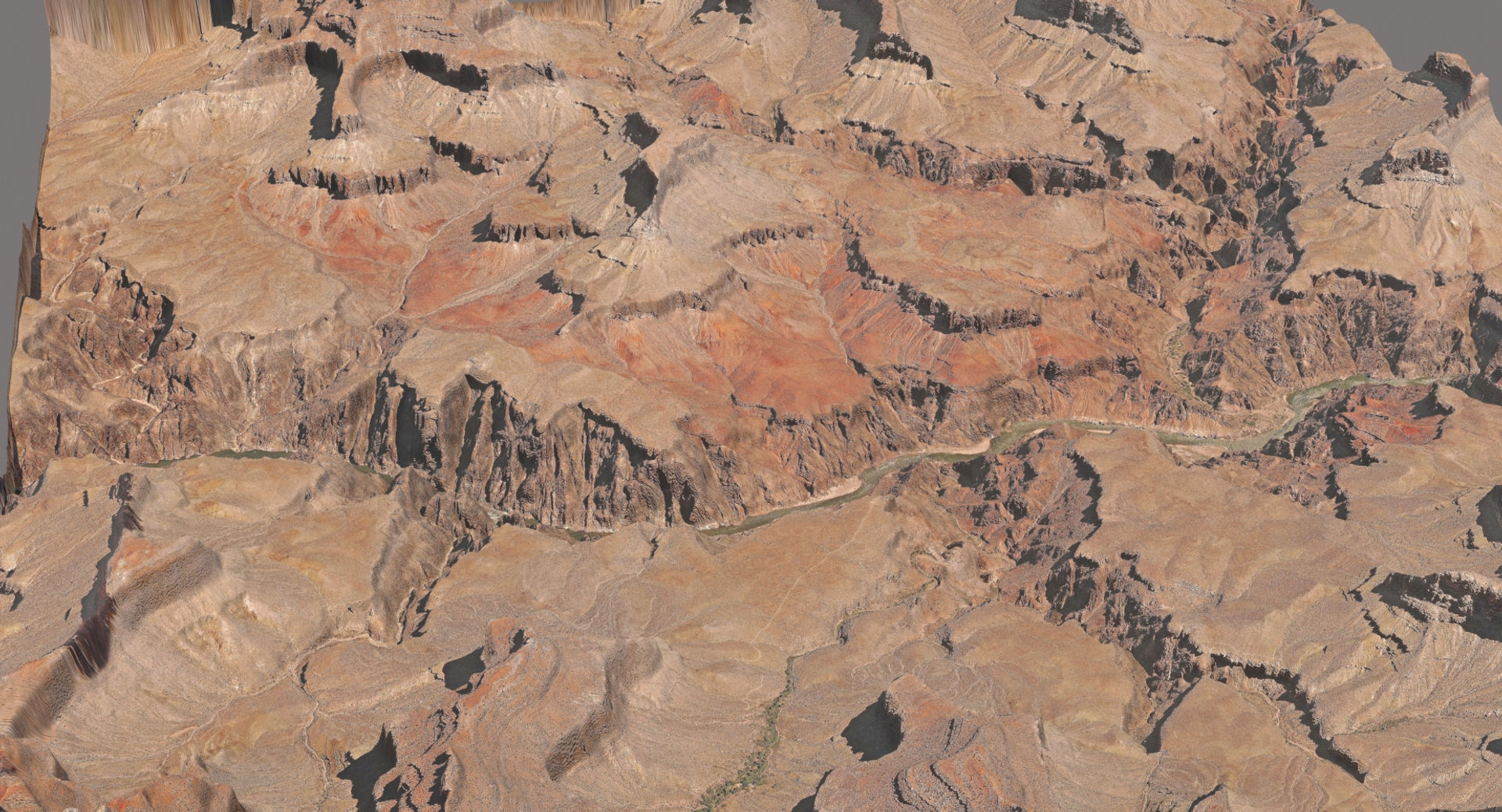 Grand Canyon Landscape 10x10km 3D model_3