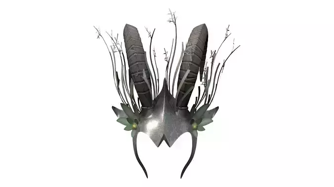 Horns Fantasy Helmet Head Piece Tiara