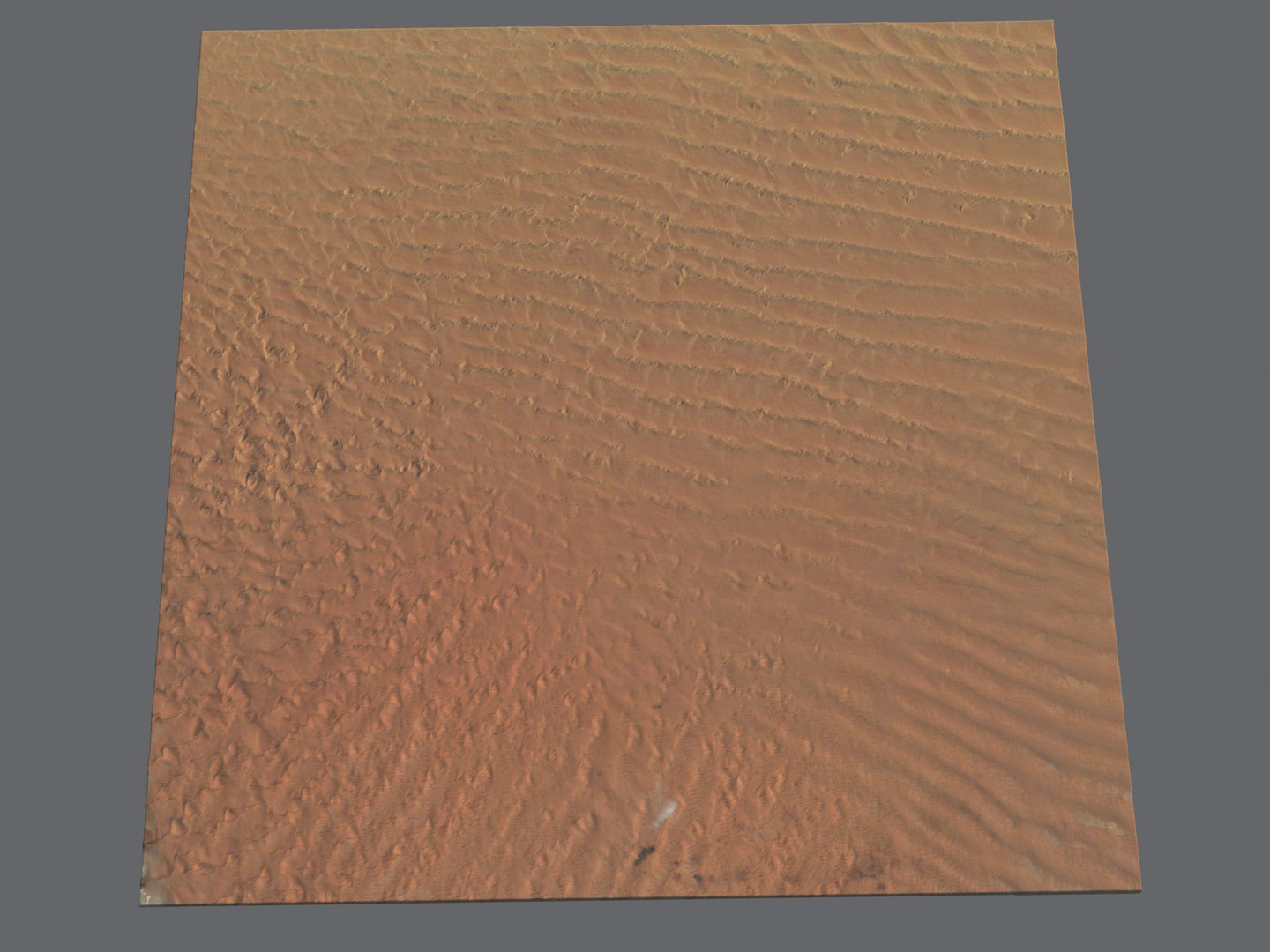 Sandy Desert Terrain 3D model_9