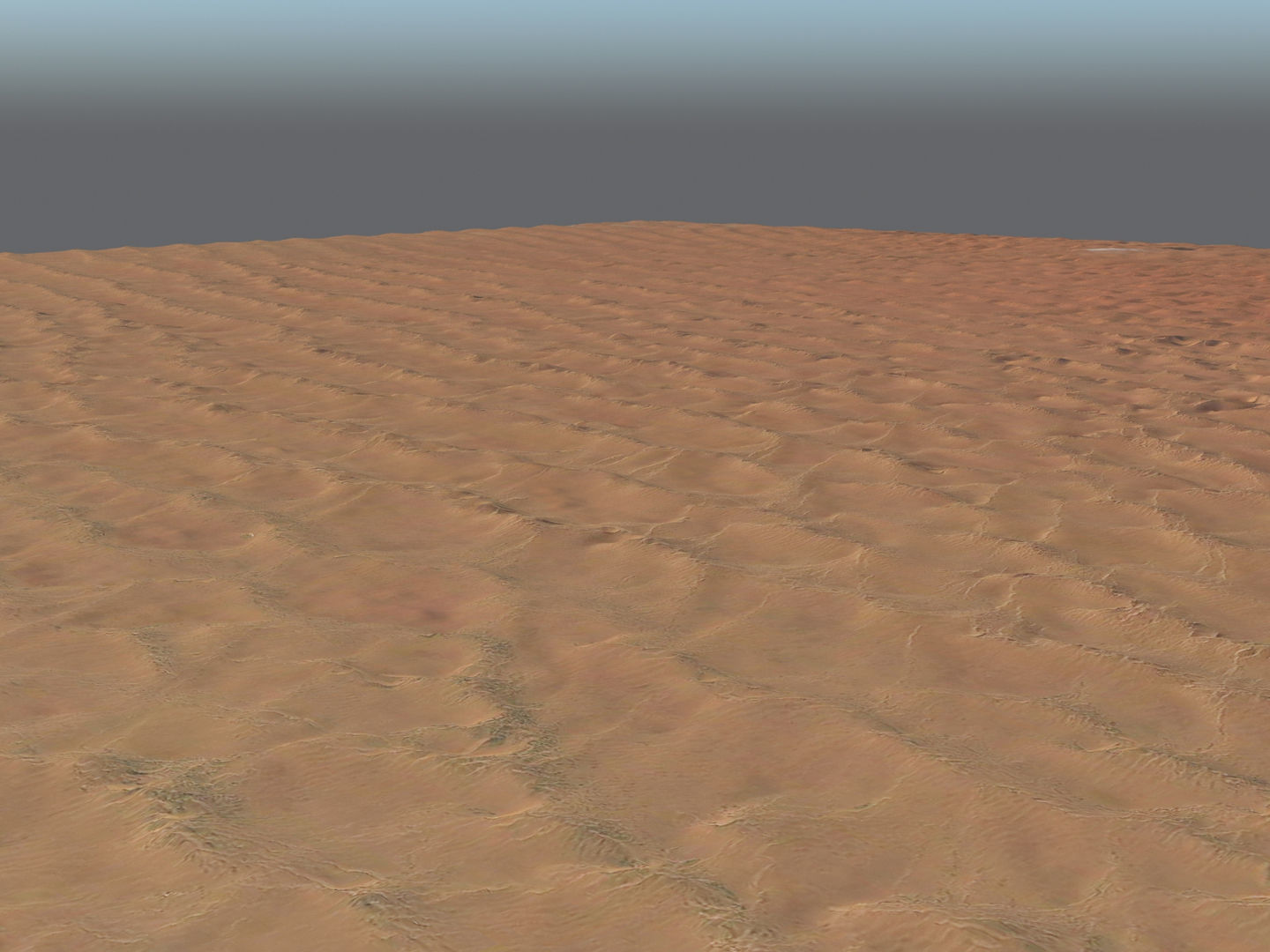 Sandy Desert Terrain 3D model_8