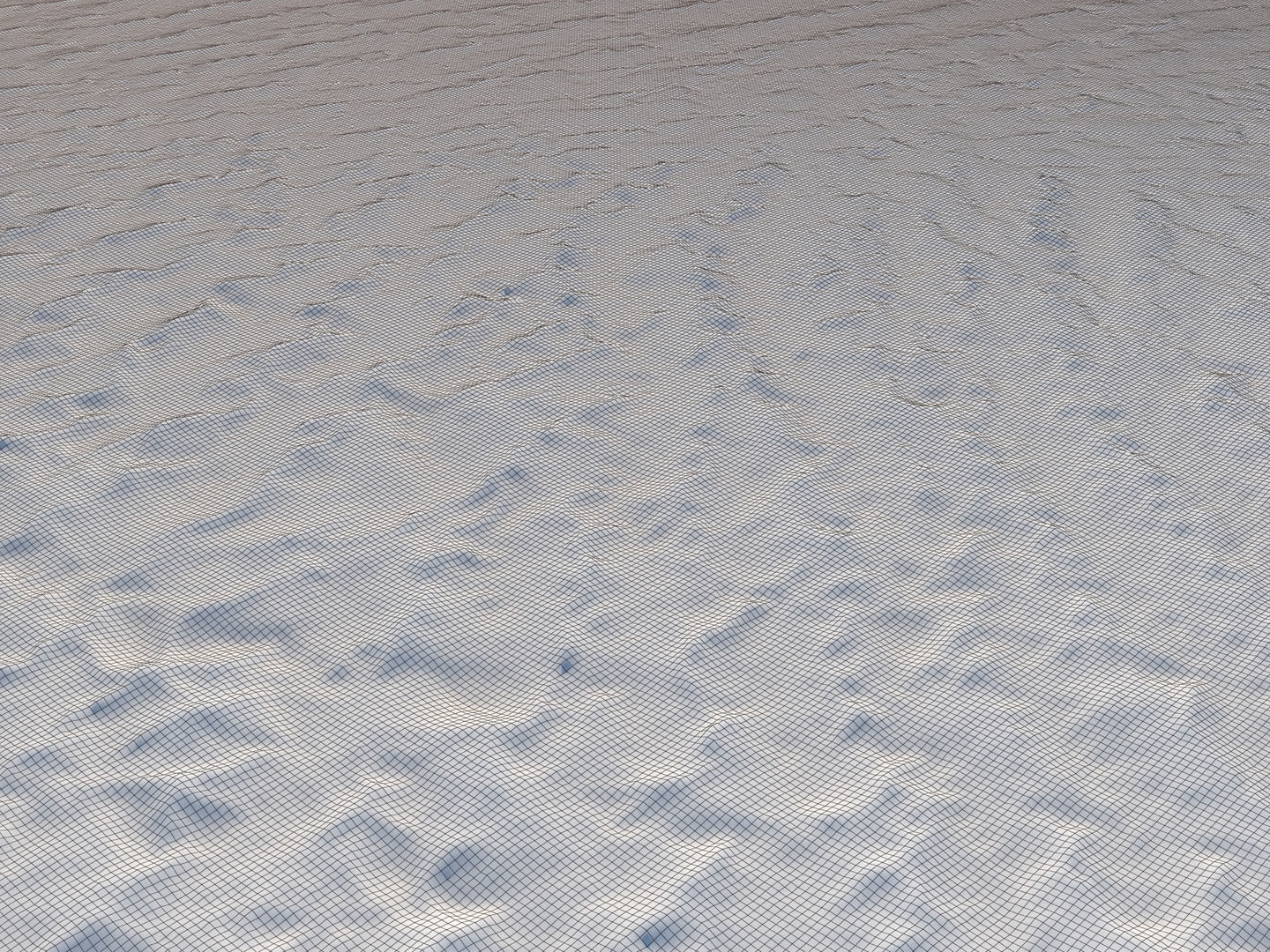 Sandy Desert Terrain 3D model_13
