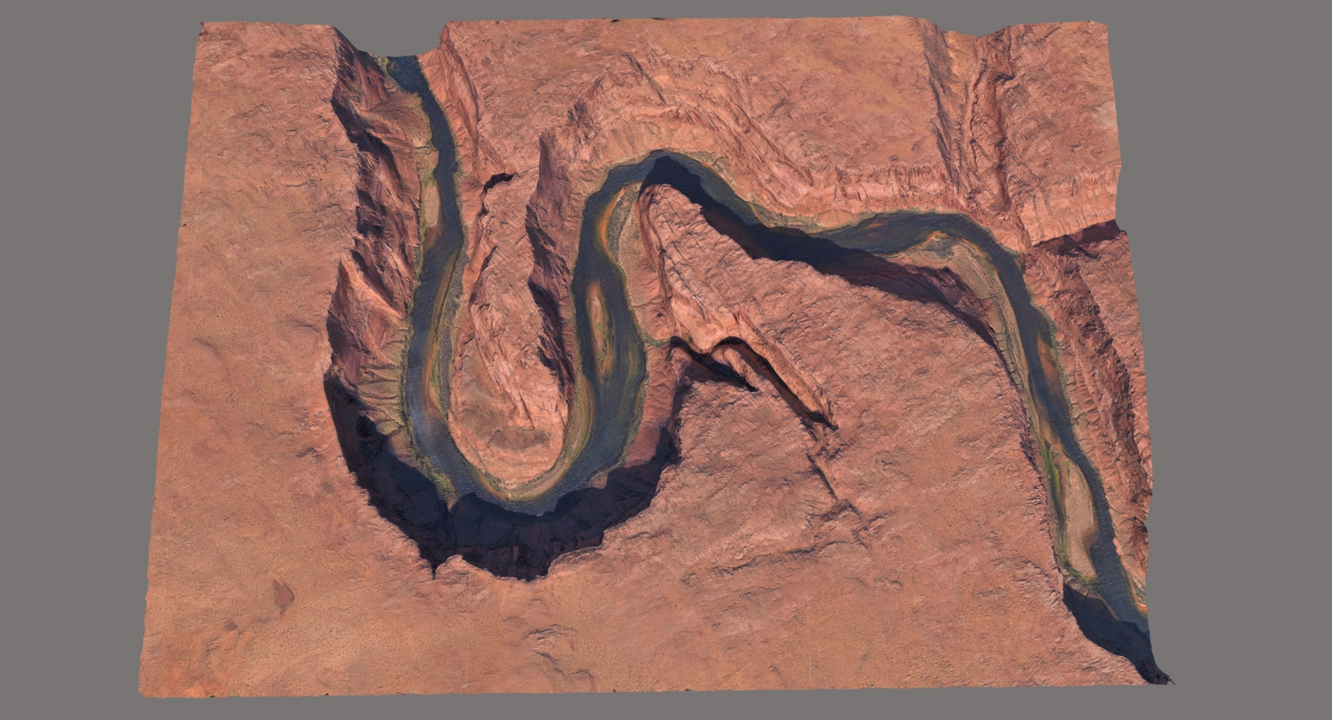 Horseshoe Canyon 3D model_9