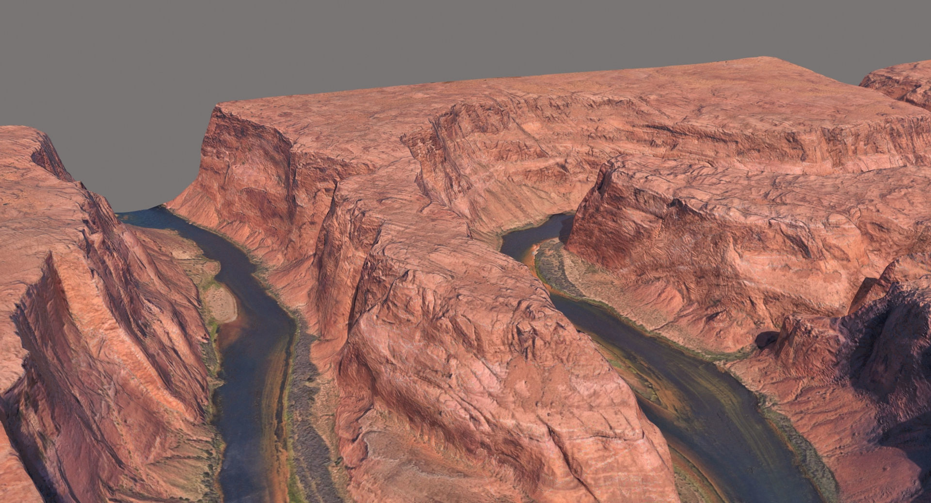 Horseshoe Canyon 3D model_6