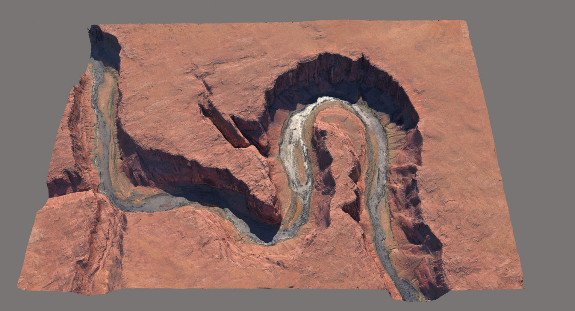 Horseshoe Canyon 3D model_11