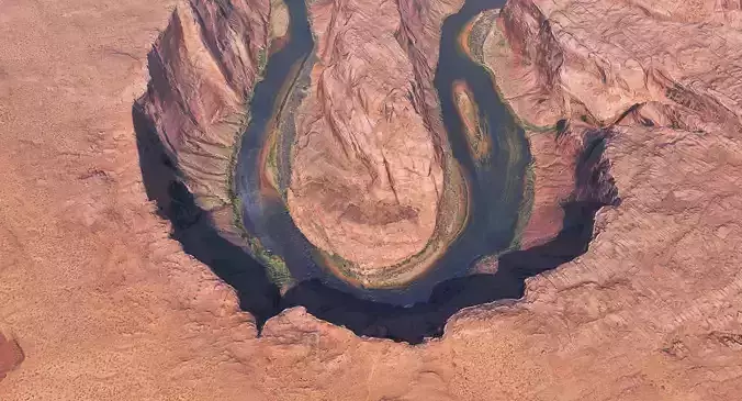 Horseshoe Canyon 3D model