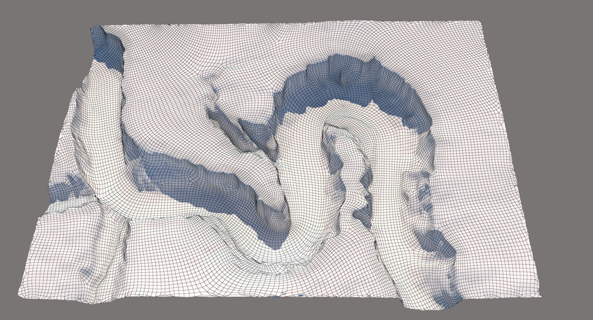 Horseshoe Canyon 3D model_12