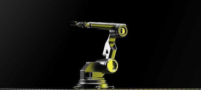 Robotic arm 3D model