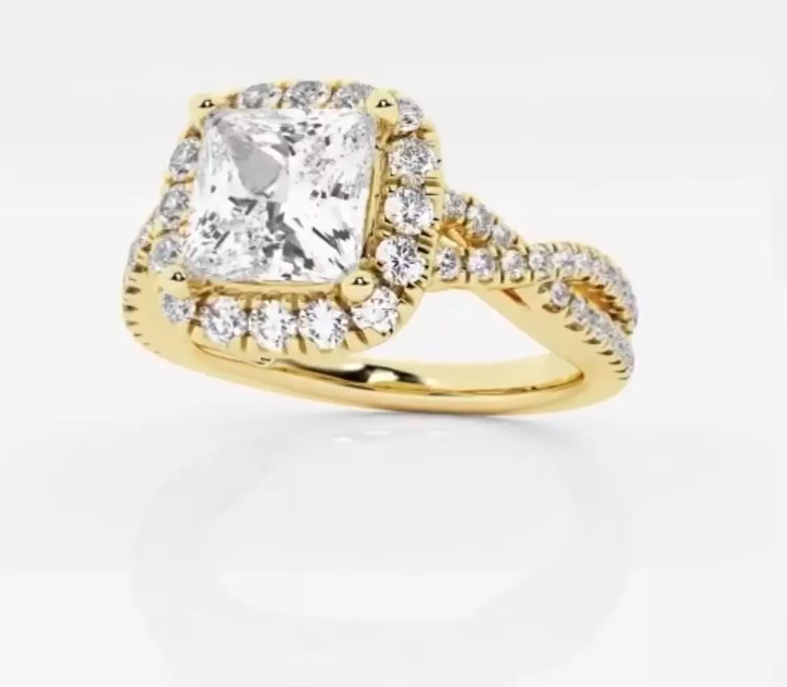 ANILLO DE COMPROMISO CON CRUCE 3D print model_0