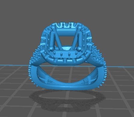 ANILLO DE COMPROMISO CON CRUCE 3D print model_6