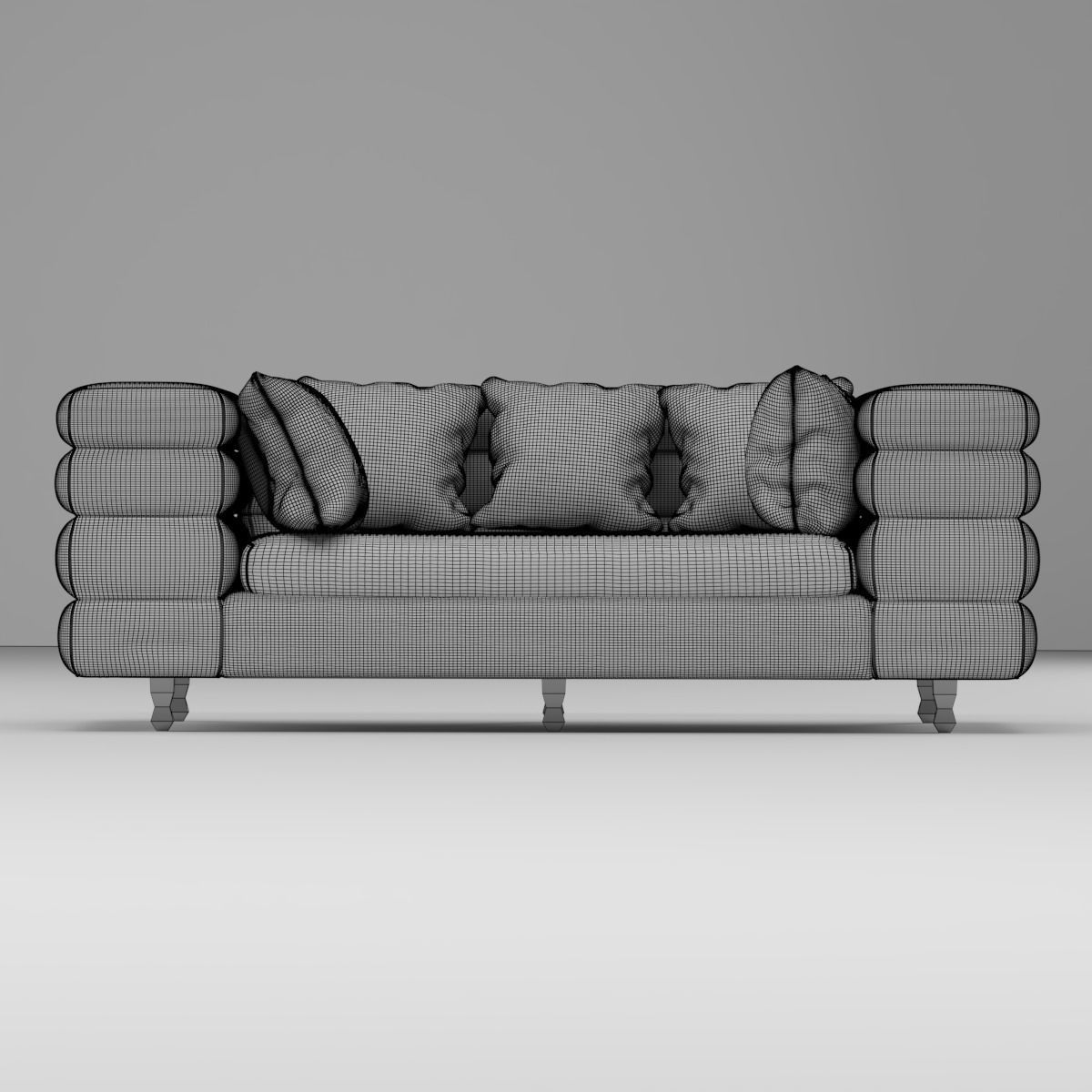 divan sofa 3D model_3