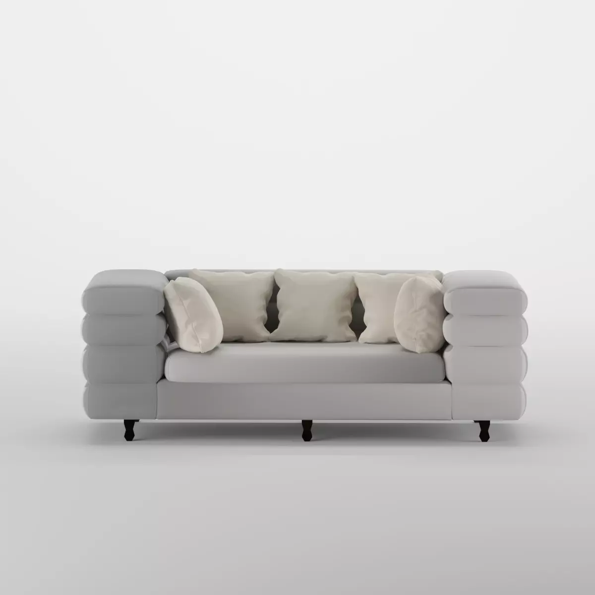 divan sofa 3D model_0