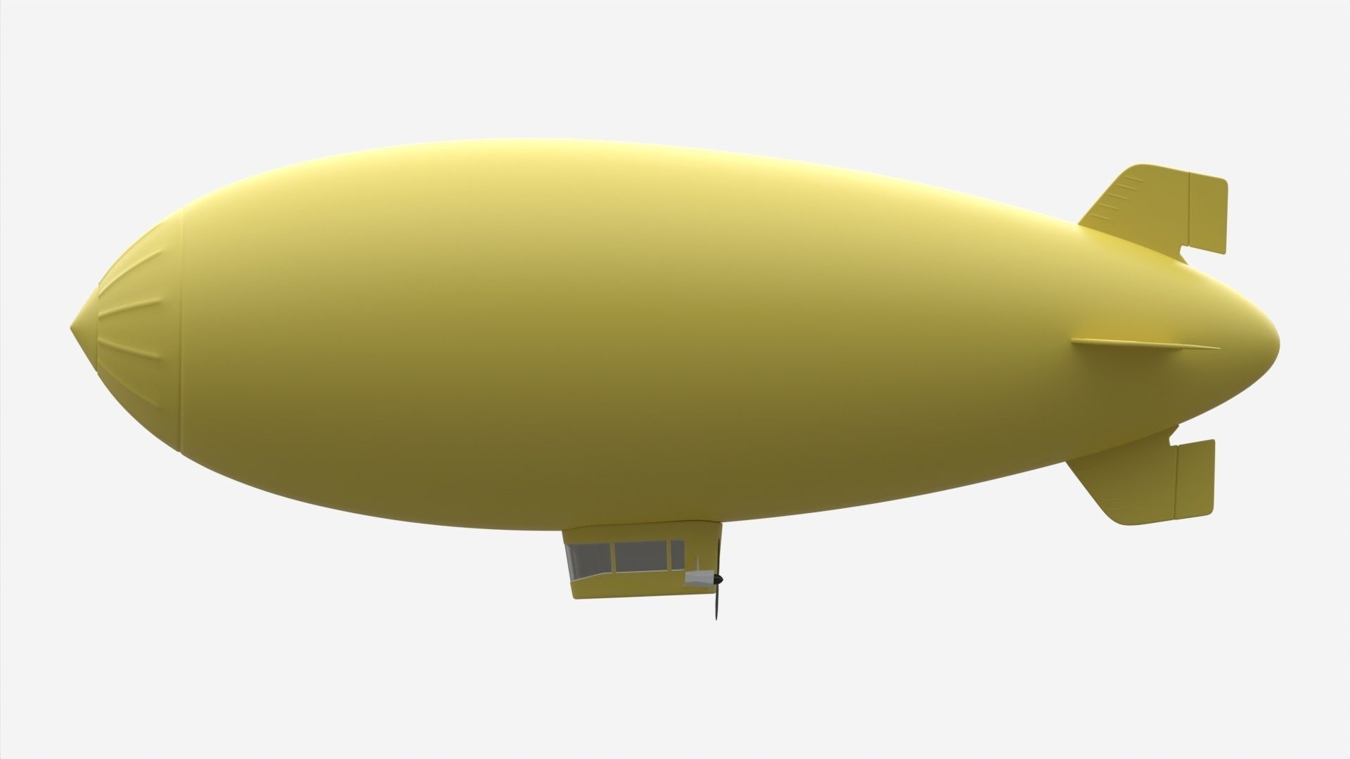 Airship 01 3D model_5