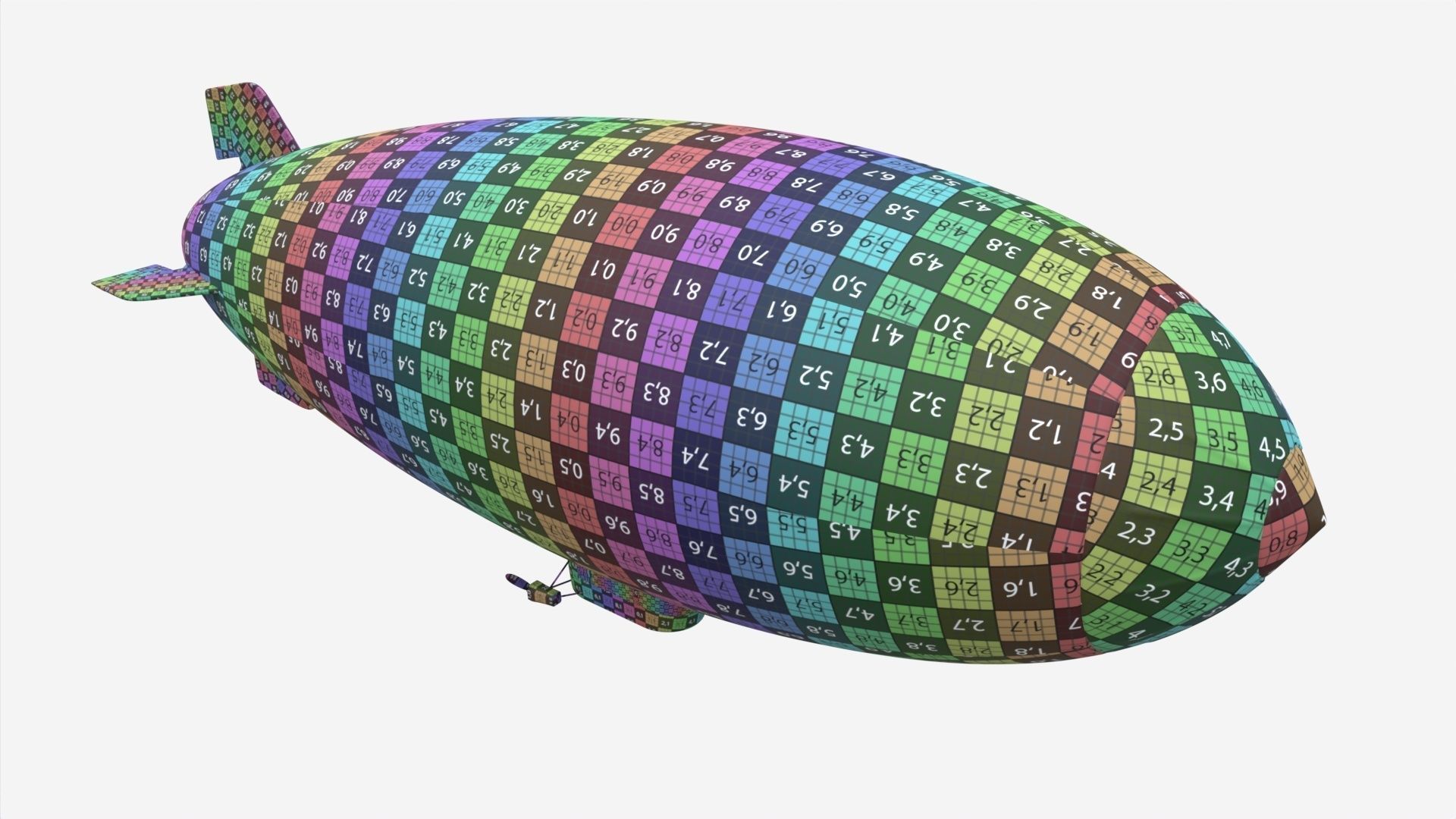 Airship 01 3D model_8