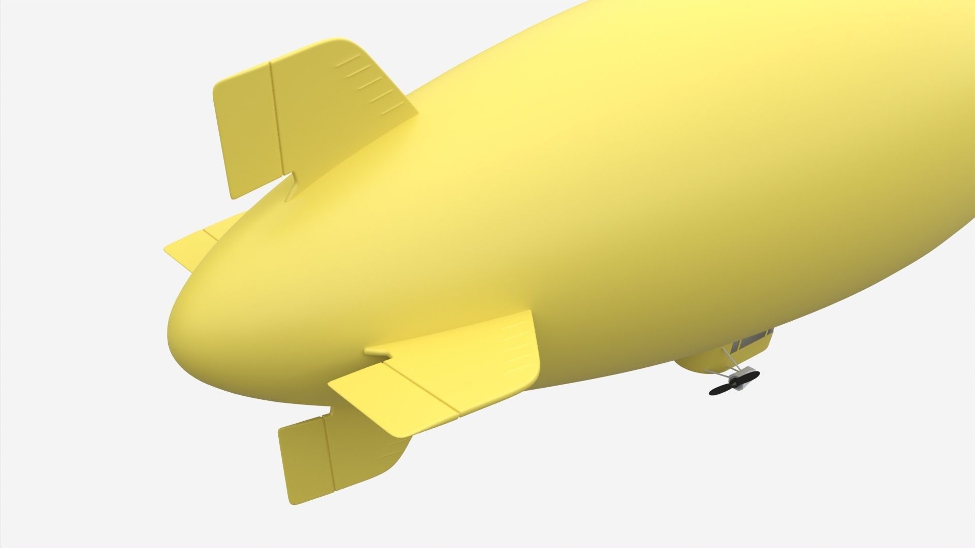 Airship 01 3D model_2