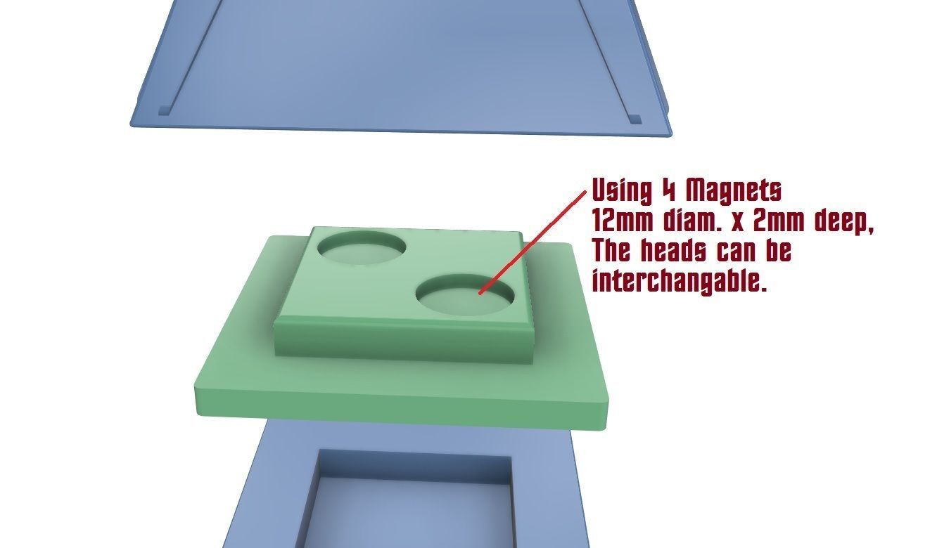 Orion Multi-Key Lower Decks 3D print model_8