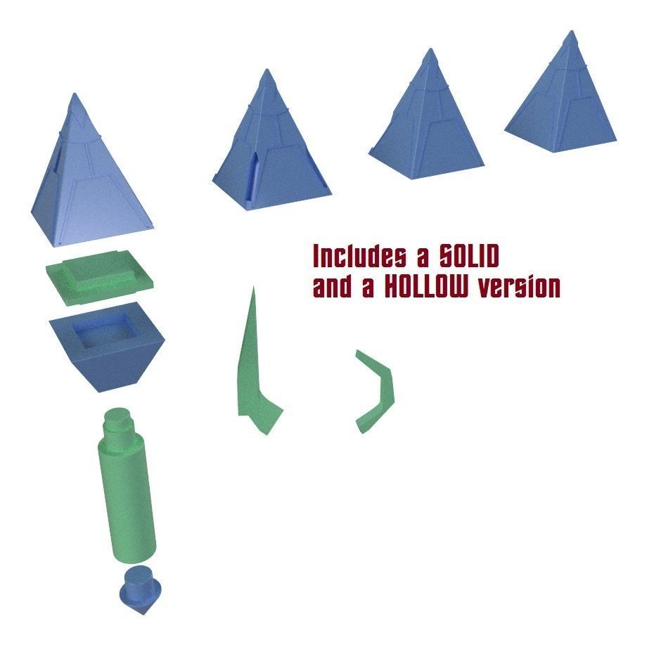 Orion Multi-Key Lower Decks 3D print model_7