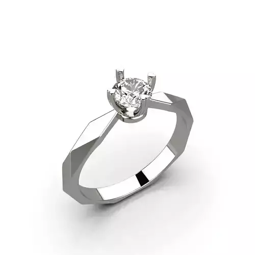 Ring with facets for engagement