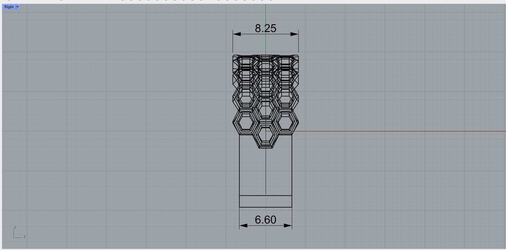 Honeycomb Ring 3D print model_14