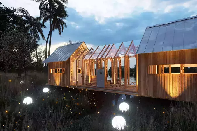 EXCLUSIVE D5 RENDER SCENE BY YOGA4ARCH 3D model