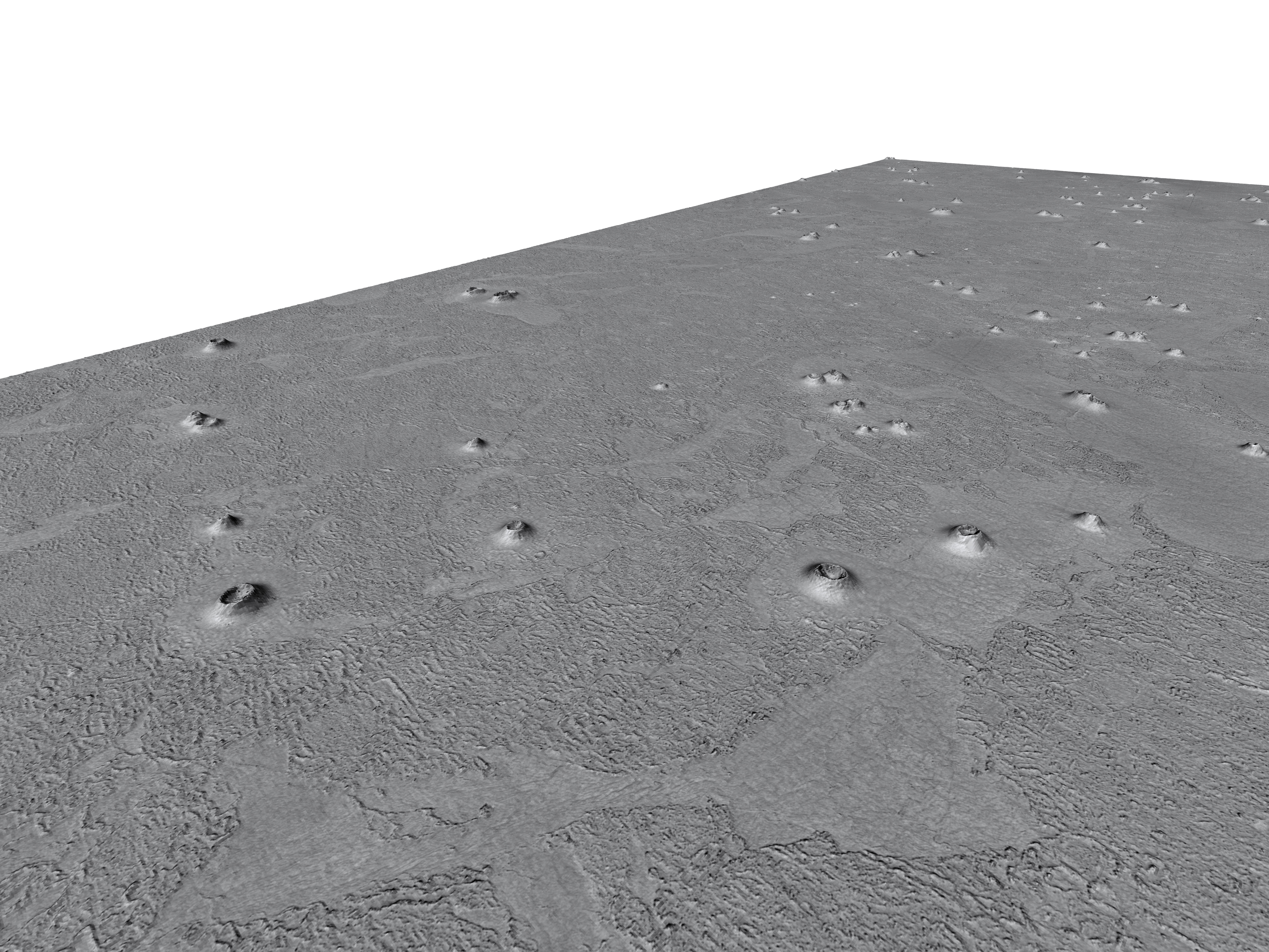 MARS VR - Cratered Cones in Western Elysium Planitia 3D model_3