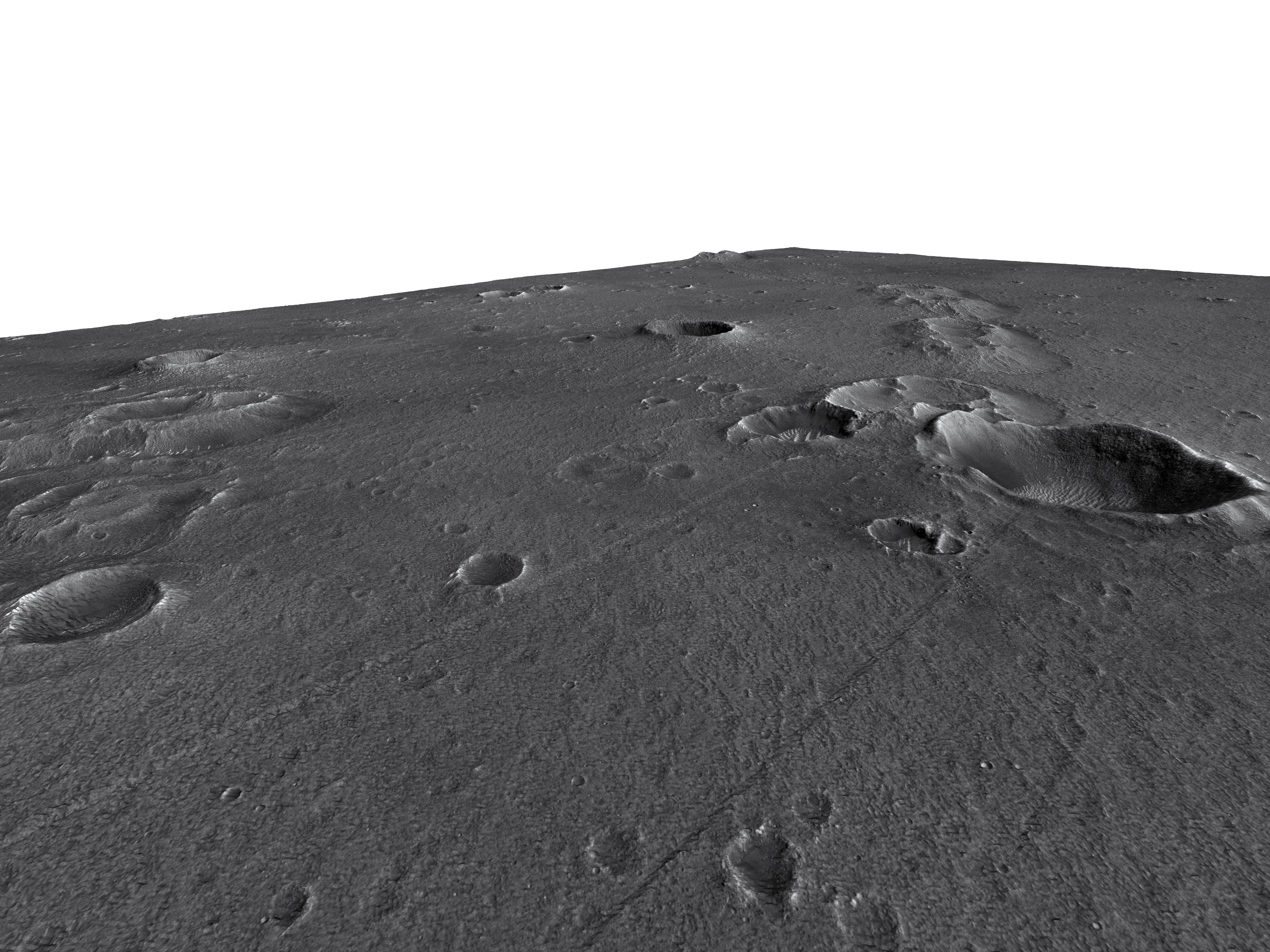 MARS VR - Pitted Cones in Utopia Planitia 3D model_3