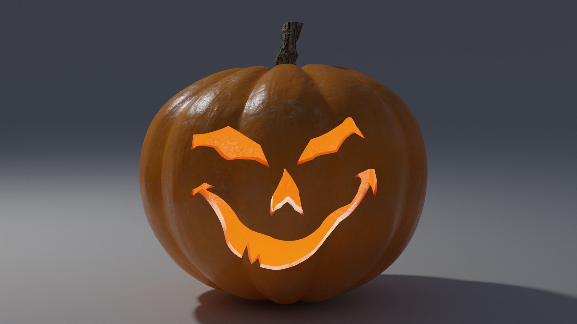 High Quality Jack O Lanterns 4K 3D model_9