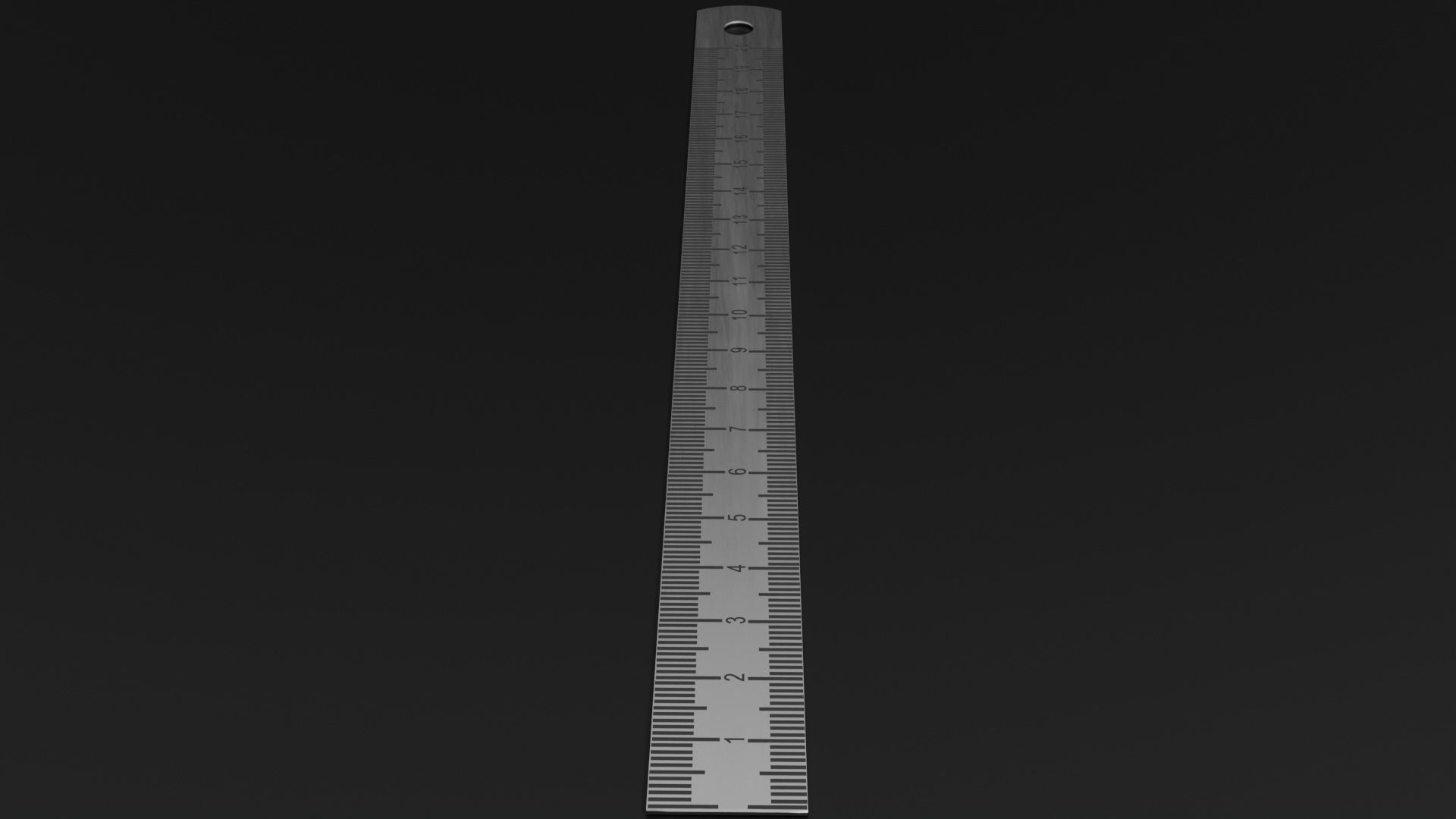 Ruler 02 3D model_7