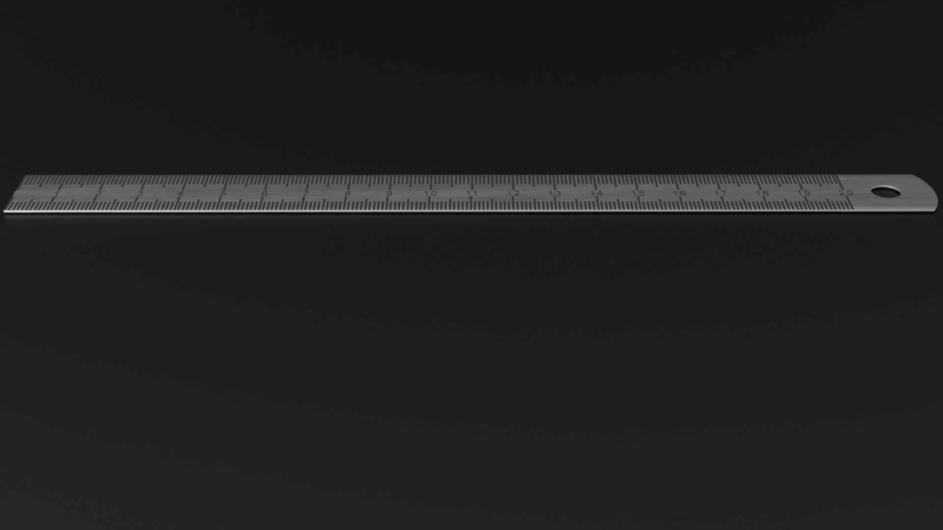 Ruler 02 3D model_1