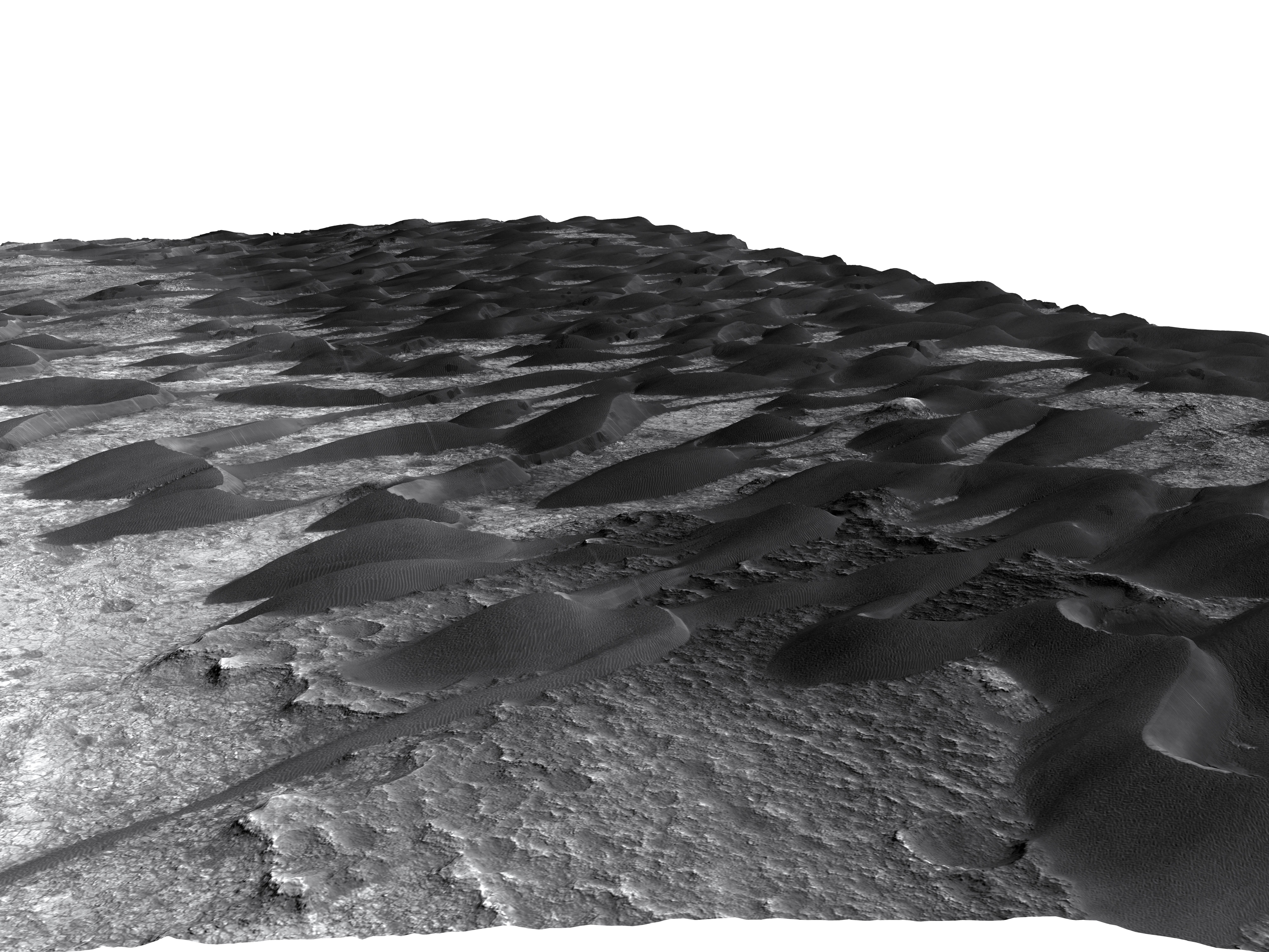 MARS VR - Nili Patera Dunes 3D model_2