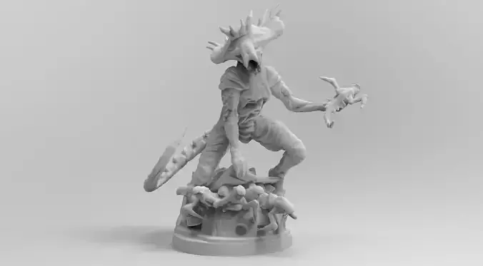 Queen - Alien - Xeno of Nemesis 3D print model