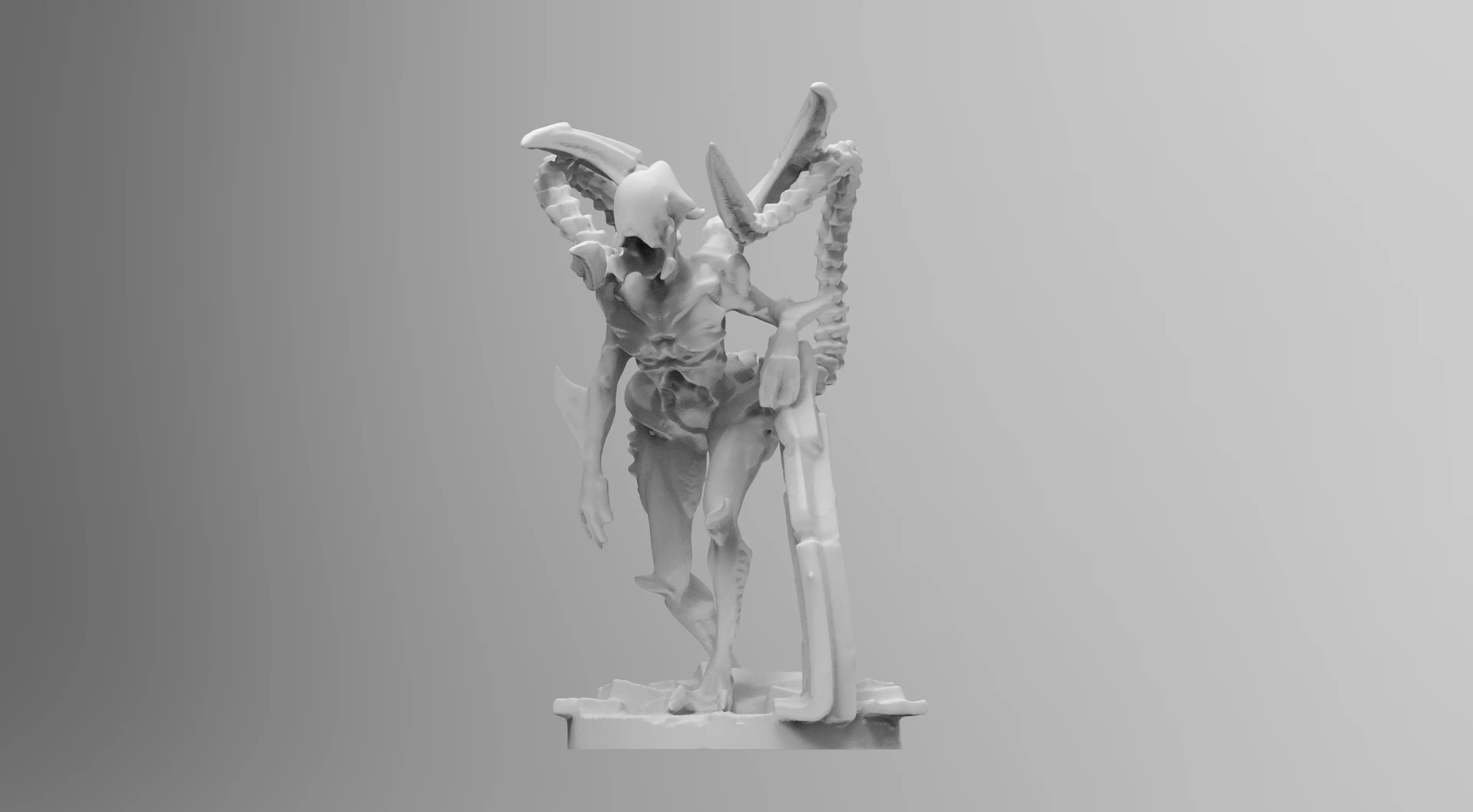 All 4 Adults - Hunters - Alien - Xeno of Nemesis 3D print model