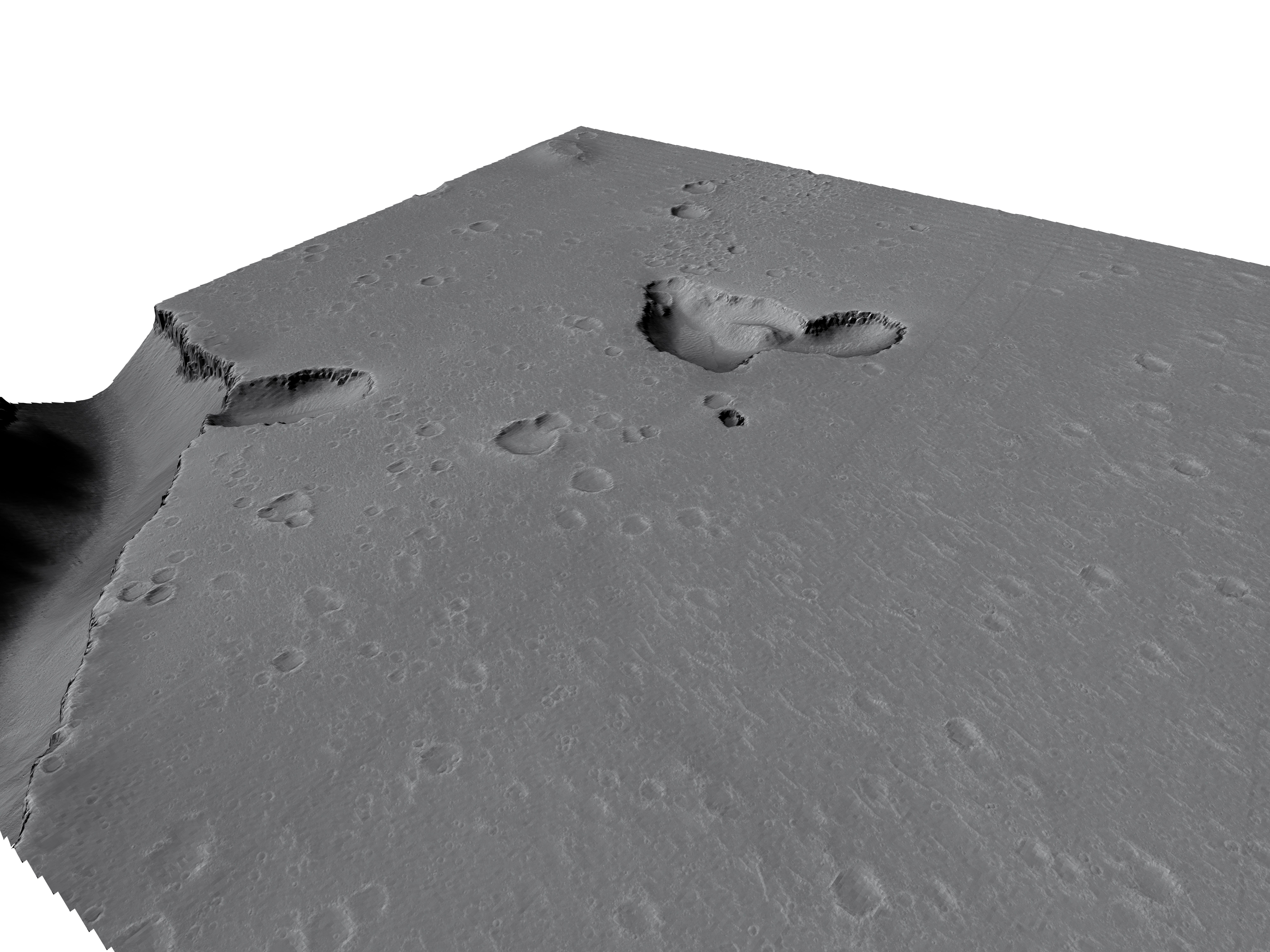 MARS VR - Pit Near Hephaestus Fossae 3D model_2