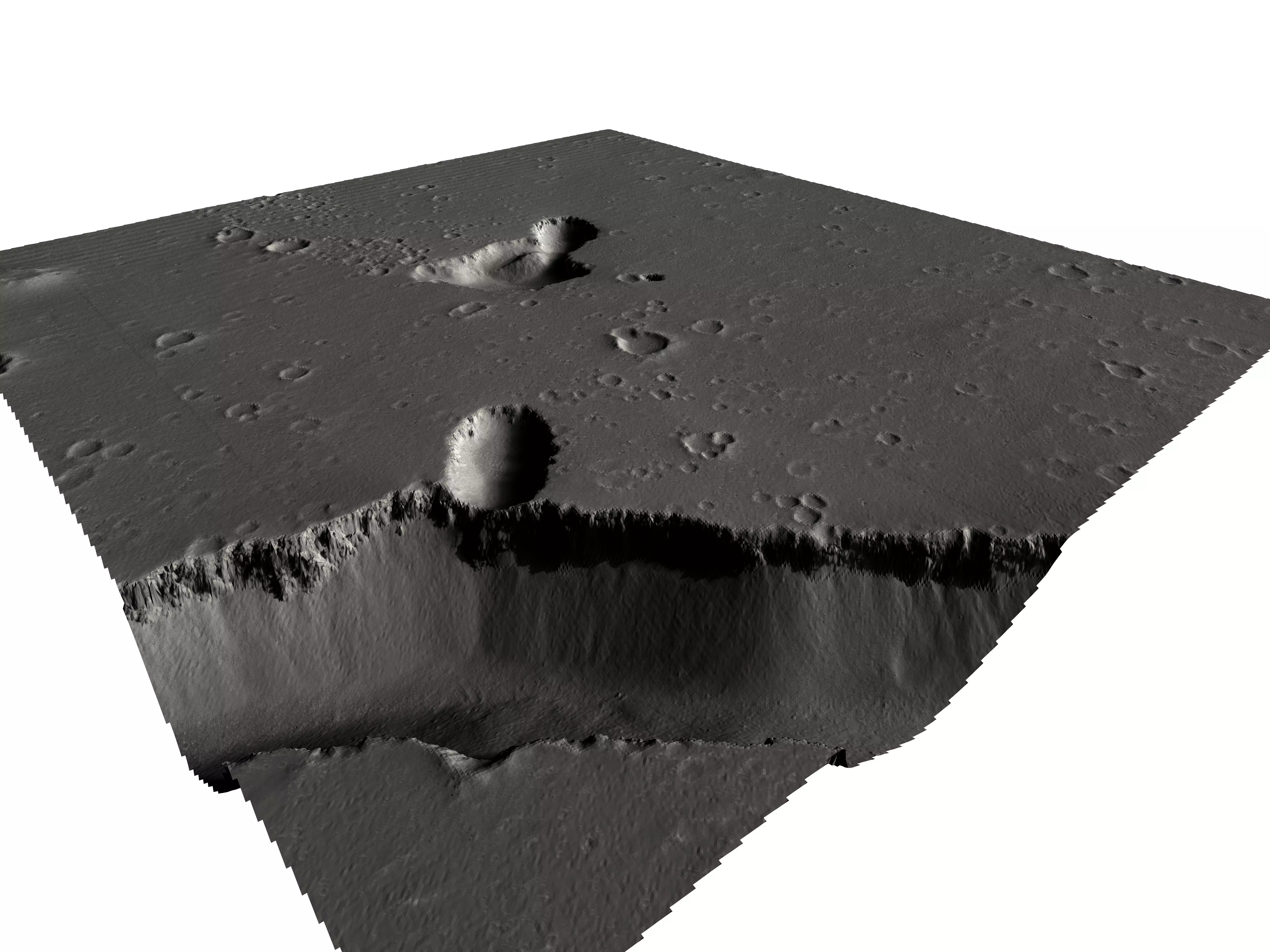 MARS VR - Pit Near Hephaestus Fossae 3D model_0