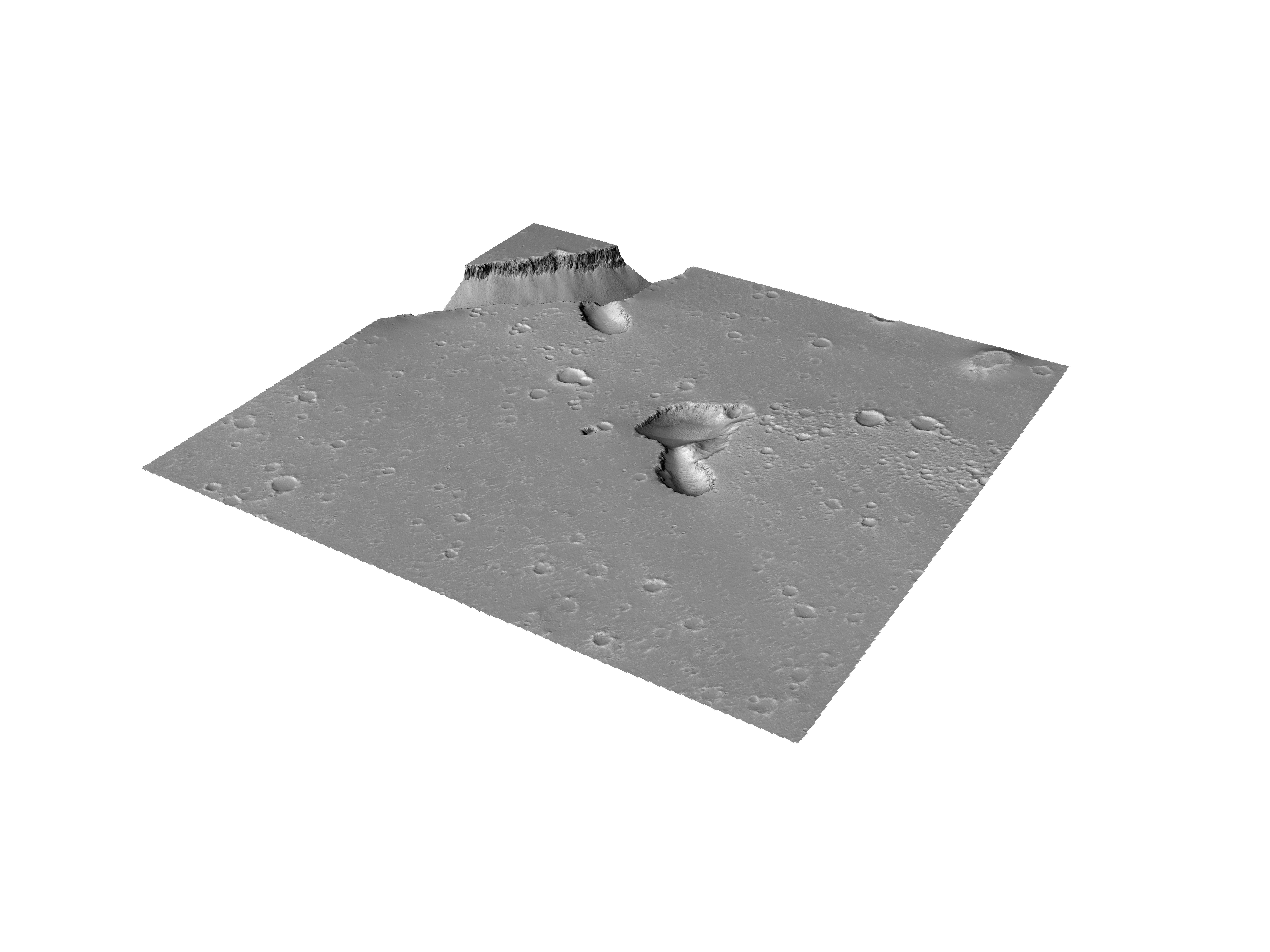 MARS VR - Pit Near Hephaestus Fossae 3D model_3