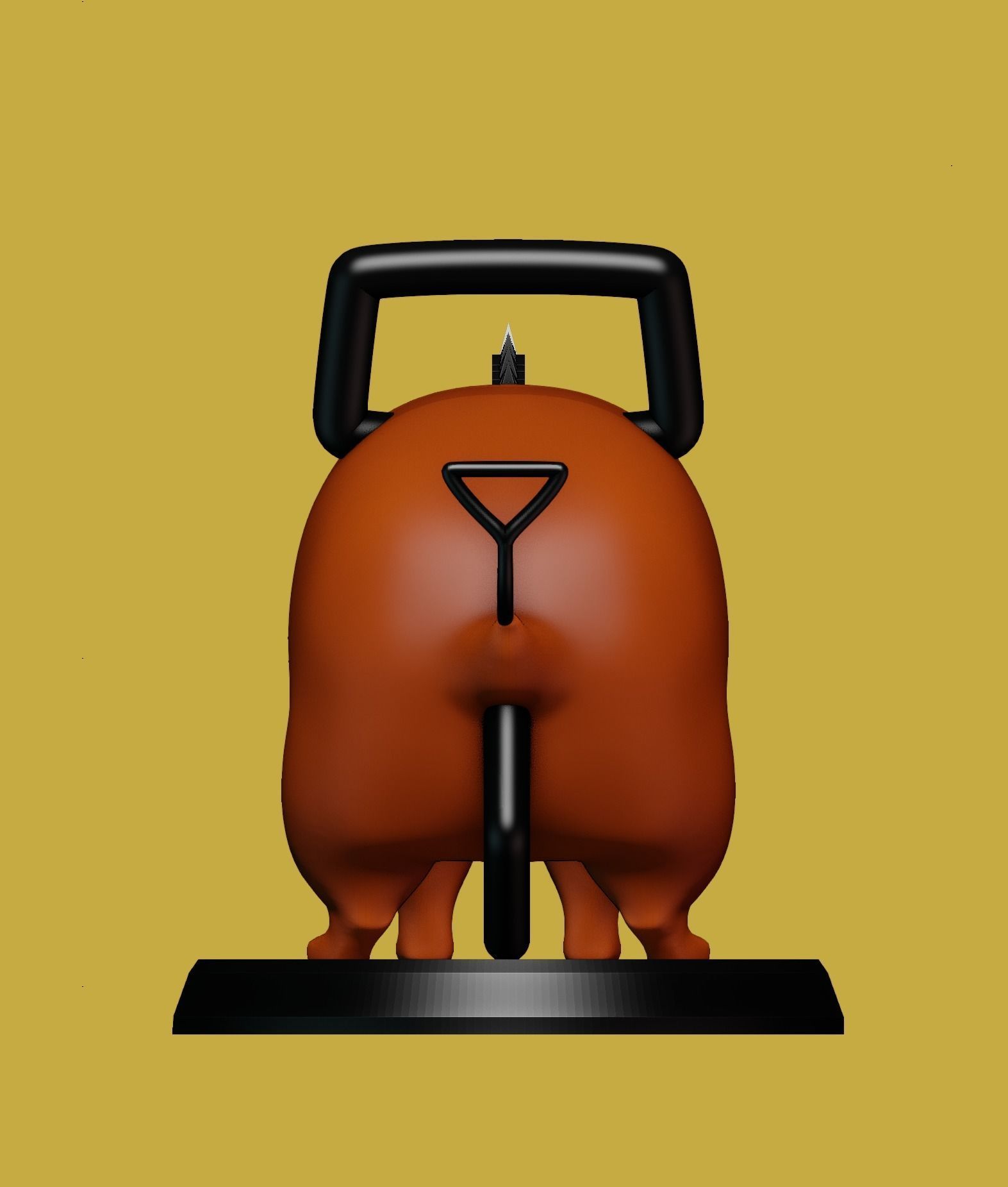 Pochita-Chainsaw Man 3D print model_11