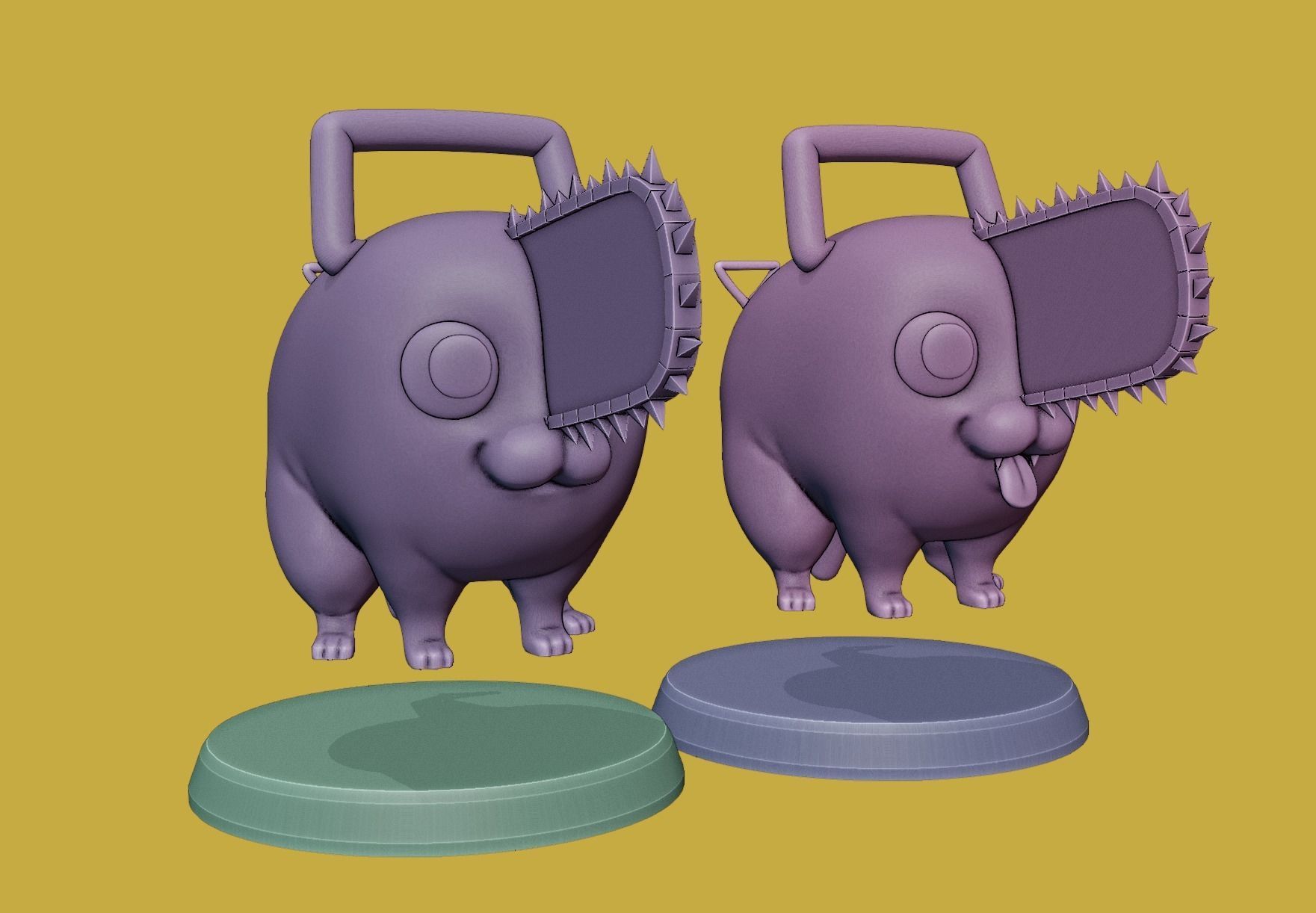 Pochita-Chainsaw Man 3D print model_8