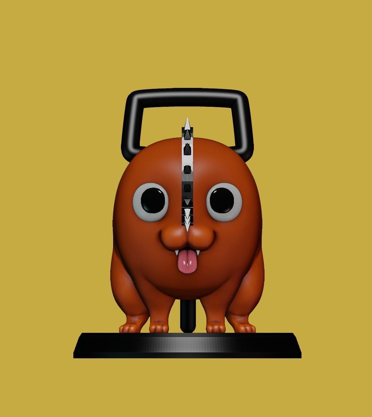 Pochita-Chainsaw Man 3D print model_5