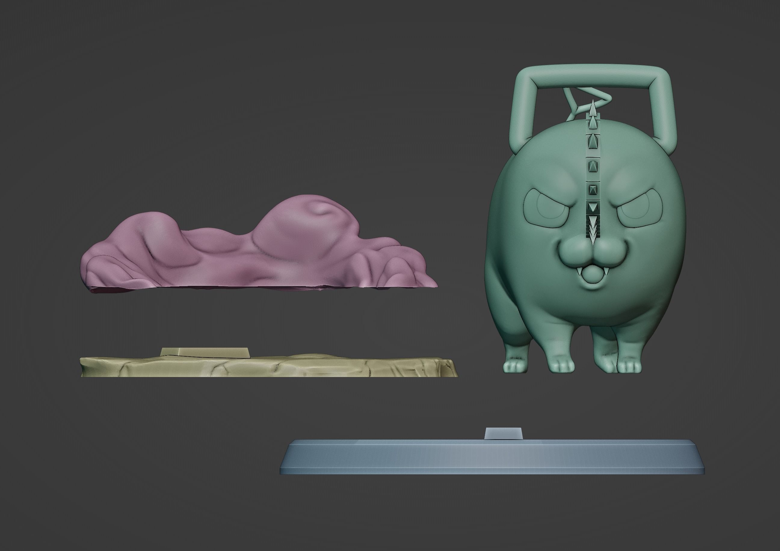 Pochita-Chainsaw Man 3D print model_4