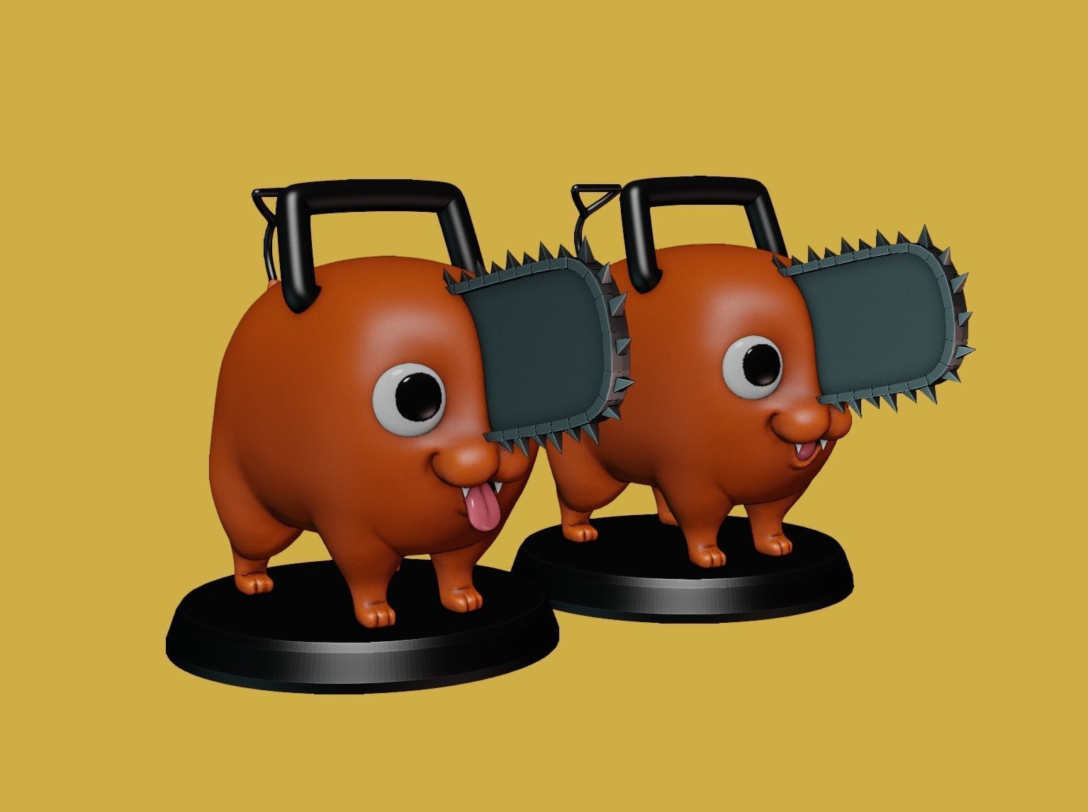 Pochita-Chainsaw Man 3D print model_14