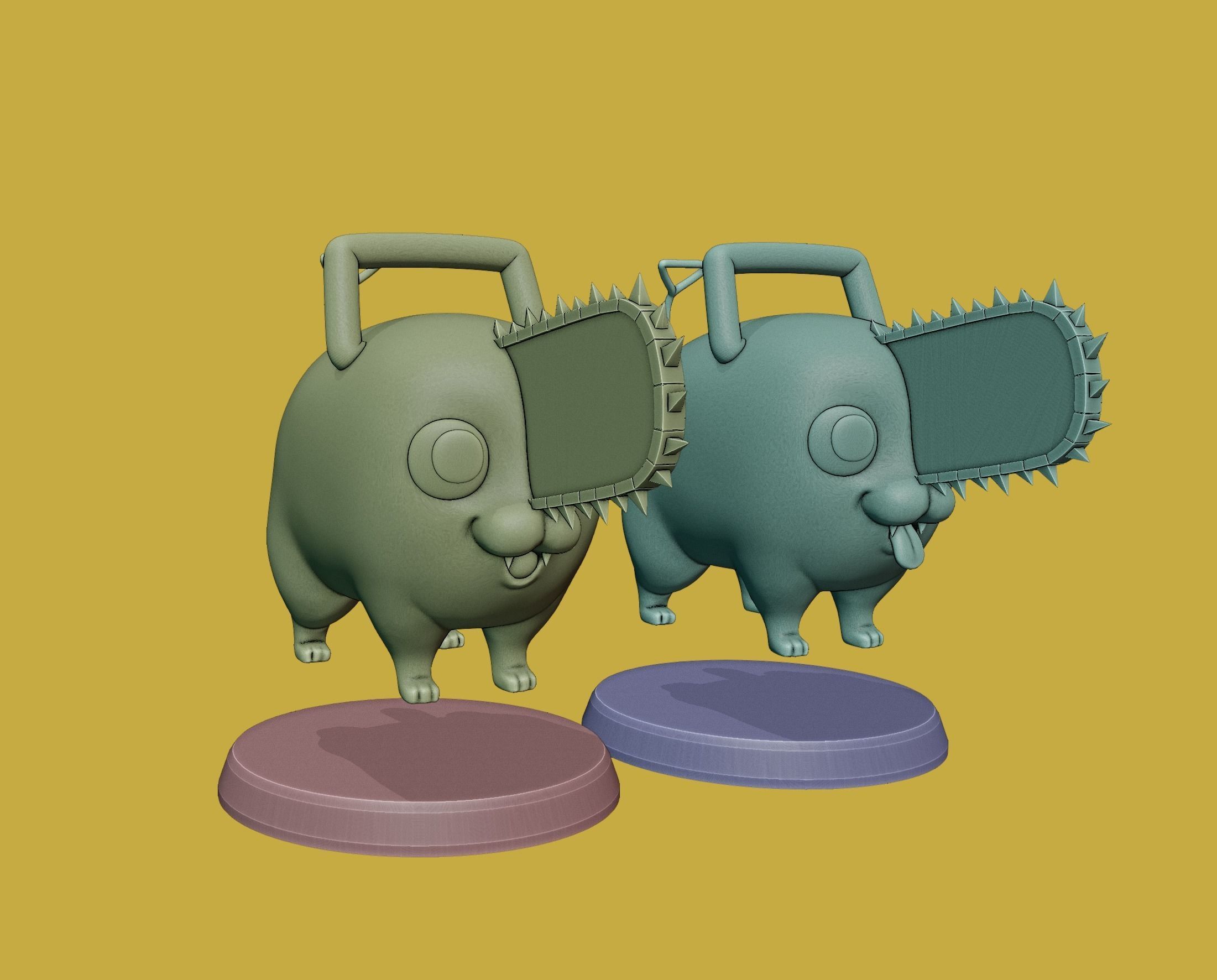 Pochita-Chainsaw Man 3D print model_18