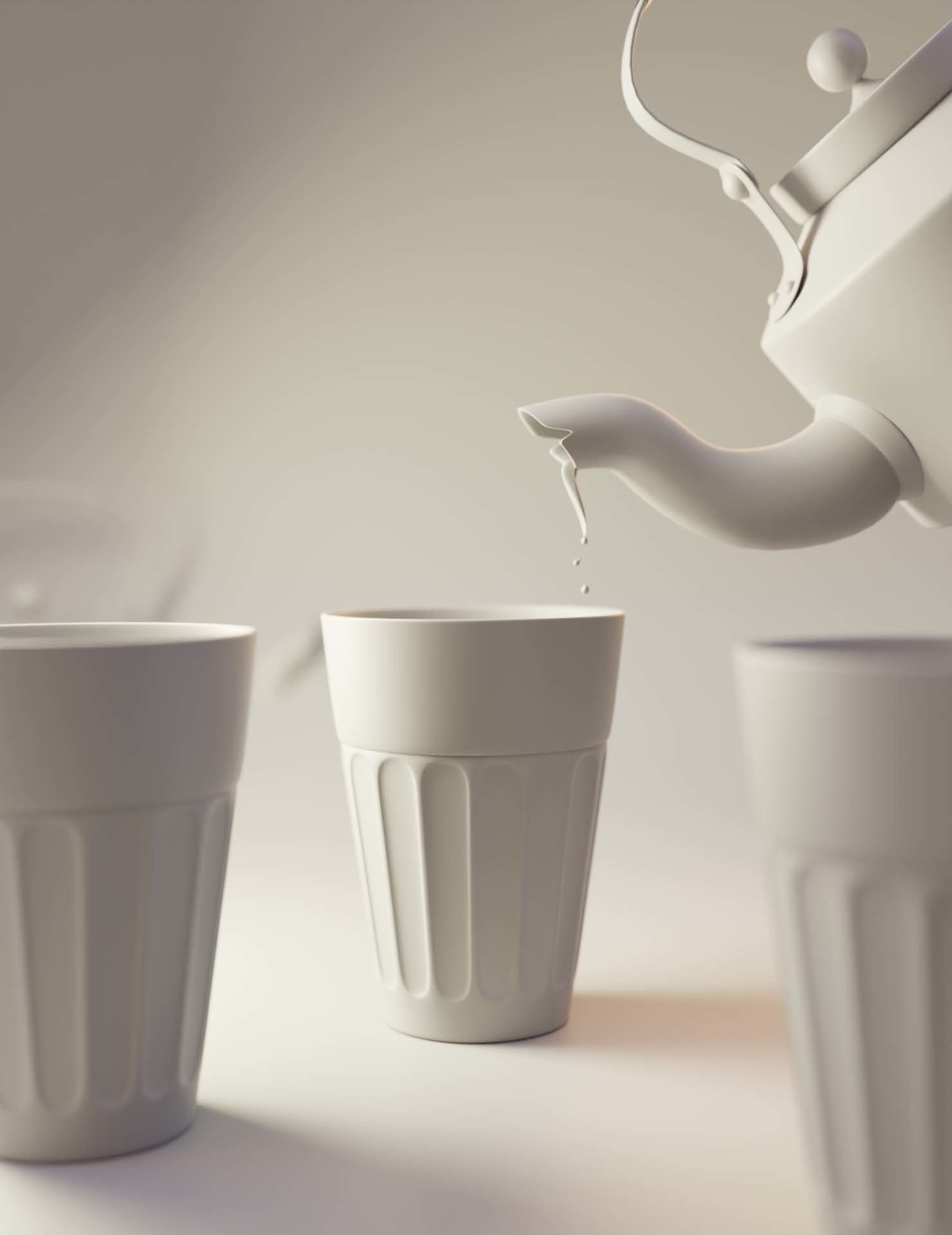 Indian Chai Tea 3D model_2