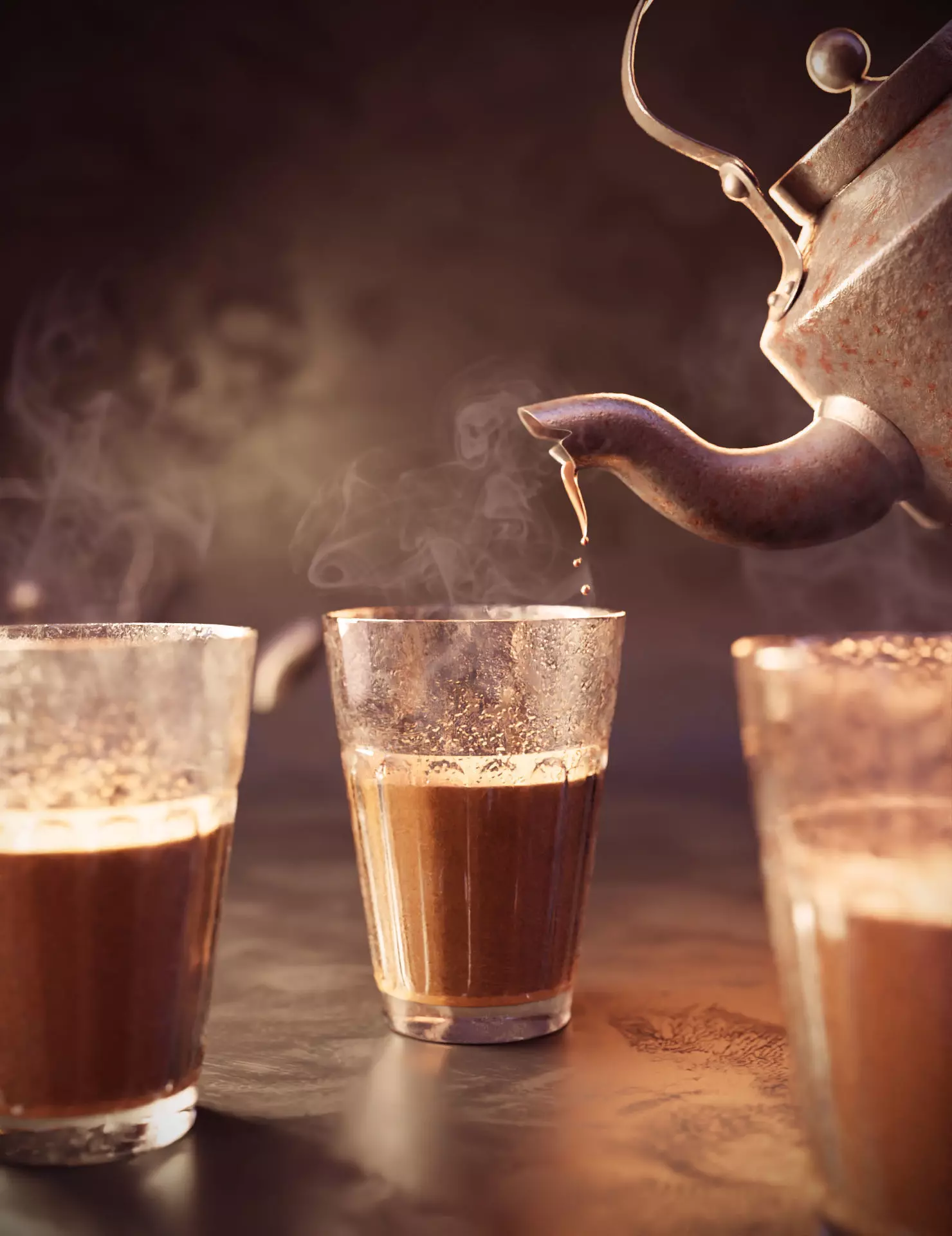 Indian Chai Tea 3D model_0